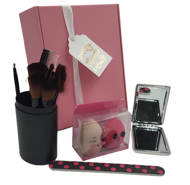 Makeup Set Gift Box - Black