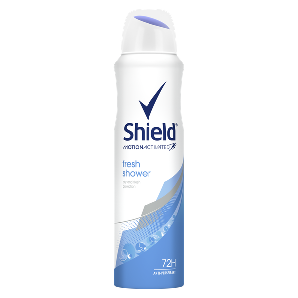 Shield Women Fresh Shower Antiperspirant Deodorant Body Spray 6x150ml