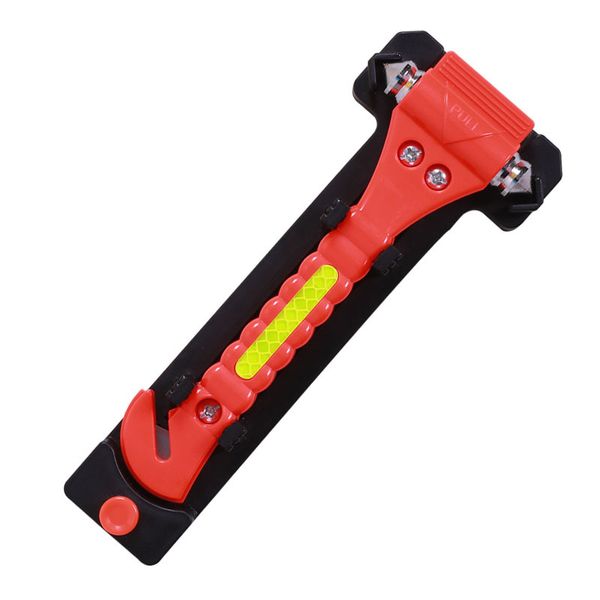 Vehicle Emergency Escape Window Breaker and Seatbelt Cutting Hammer