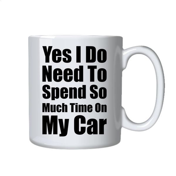 My Car Coffee Mug - Best Car Owner Funny Novelty Gift Idea