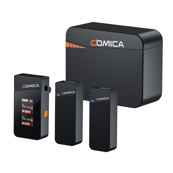 Comica Vimo C 2.4G Dual-channel Mini Wireless Microphone System