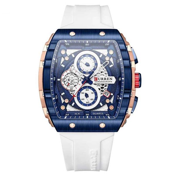Curren - Stormforce Precision Chronograph Watch for Men - Orange