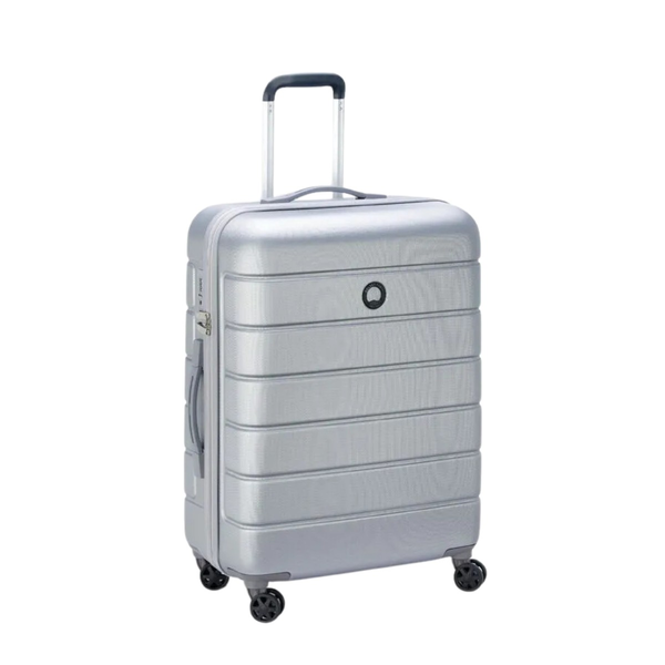 Delsey Lagos Luggage Trolley Case Silver image