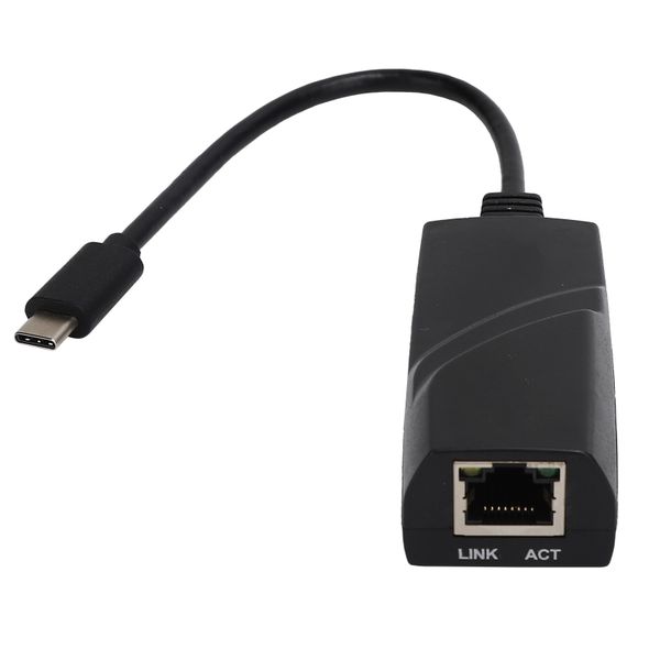 USB-C to RJ45 Adapter, 1000Mbps, Ethernet, for Laptop