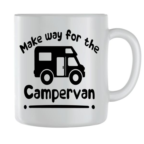 Make Way Coffee Mugs for Men Women with Outdoor Camping Graphic Cup Gift167