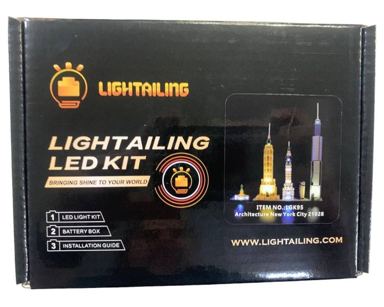 Lightailing Light Set For Lego 21028 Architecture New York City