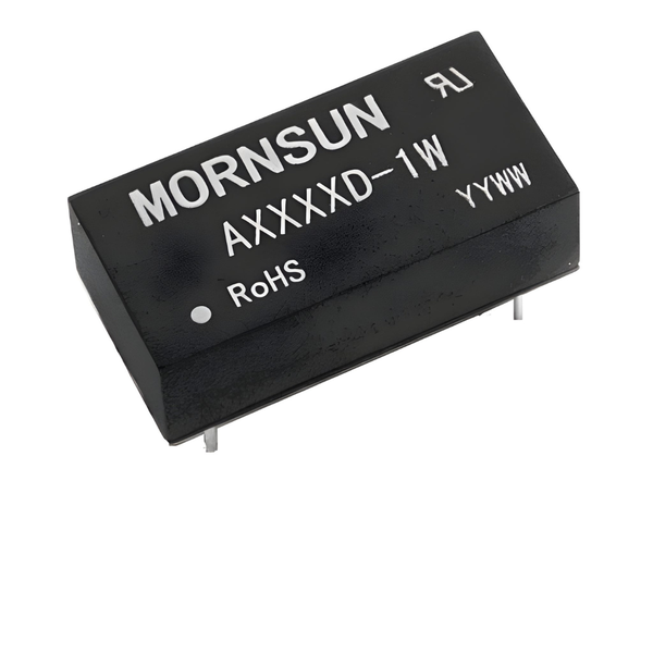 A0515D-1WR3: 1W Dual Output DC/DC Converter, 5V In, 15V Out