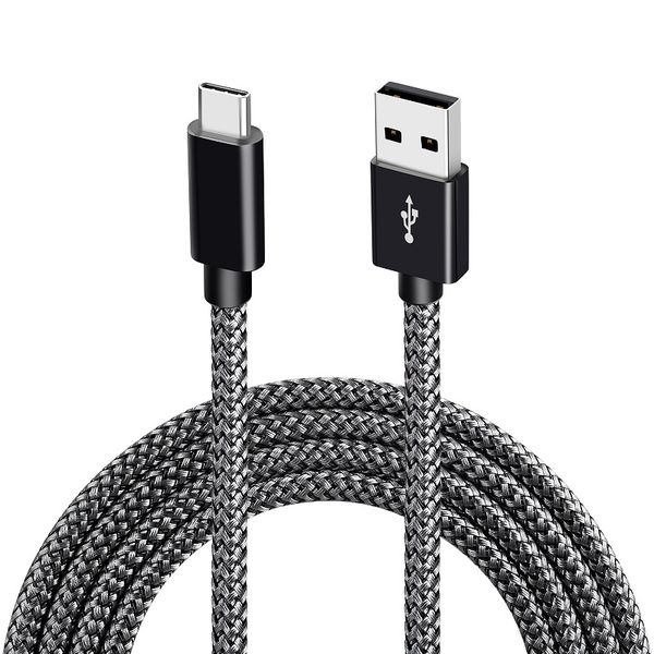 Nylon Braided 3A USBC 2M TypeC Cable Fast Charging Cable