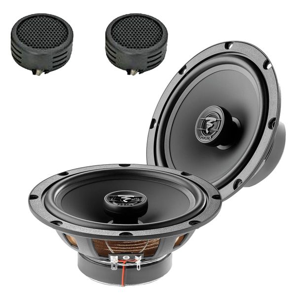 Focal Auditors ACX 165 6.5" 120Watts 2-Way Coaxial Speakers &amp; Evo Tweeters