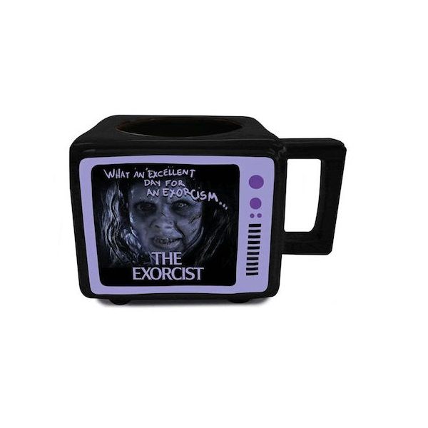 The Exorcist (Wanna Play with Me?) Retro TV Heat Changing Mug 500ml