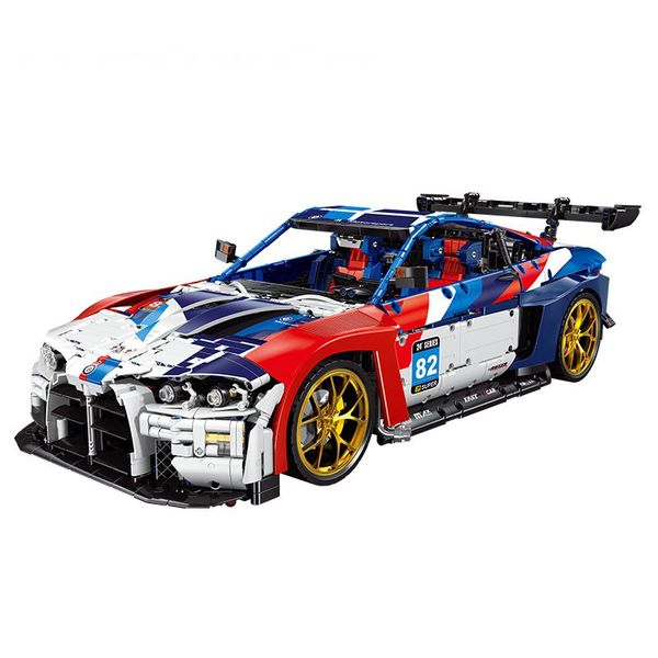 1:8 Technical Supercar Building Blocks Race Car Model Toy