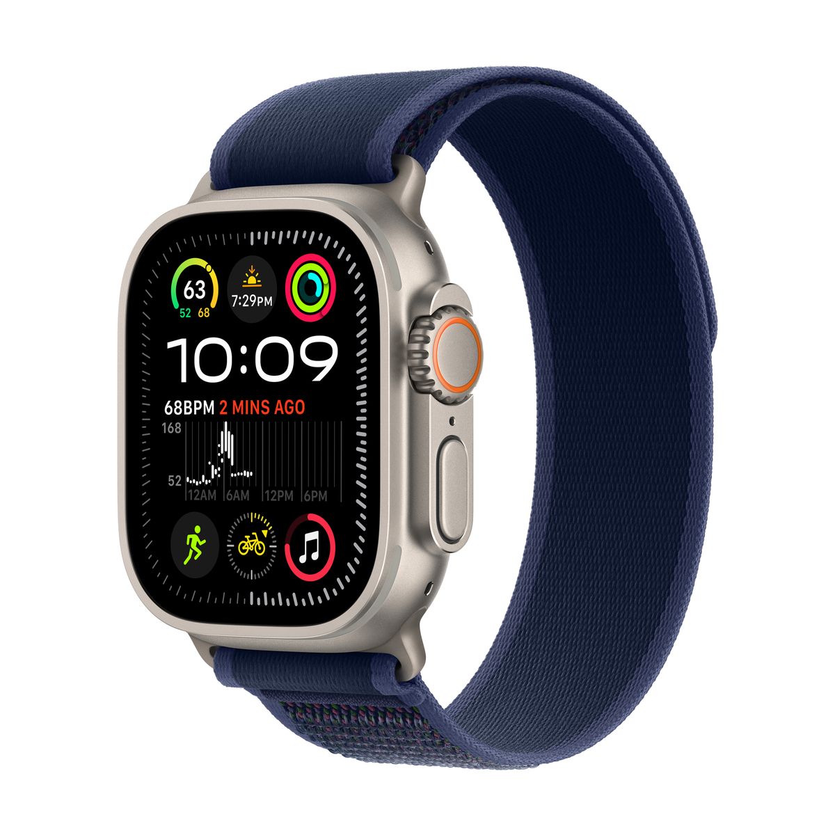 Apple Watch Ultra 2 GPS + Cell 49mm Titanium Case withTrail Loop