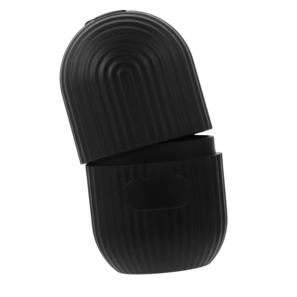 Silicone Facial Depuffing Ice Roller Mold - Black
