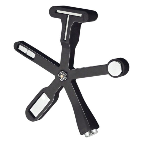 6-In-1 Cat Eye Gel Polish Nail Art Magnet Tool - Black