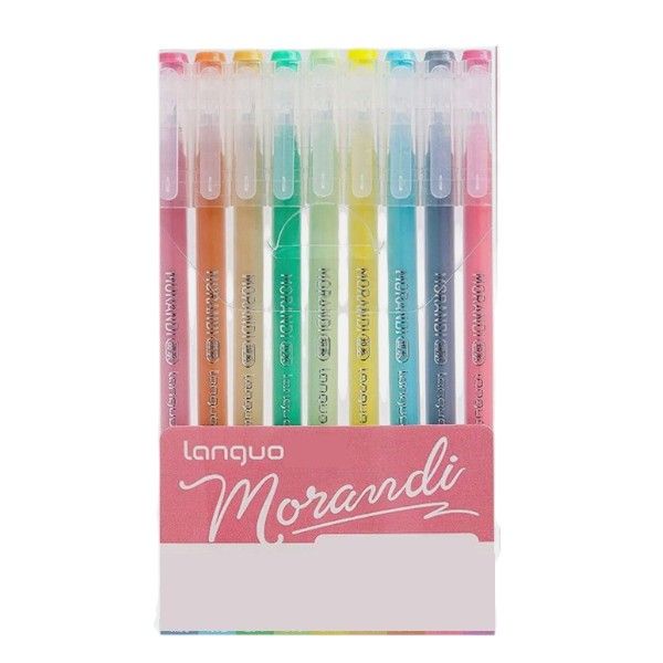 9 Piece - Languo Sweet Colour Gel Ink Pens
