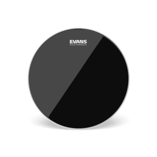 Evans 14” Hydraulic Black Drum Head image
