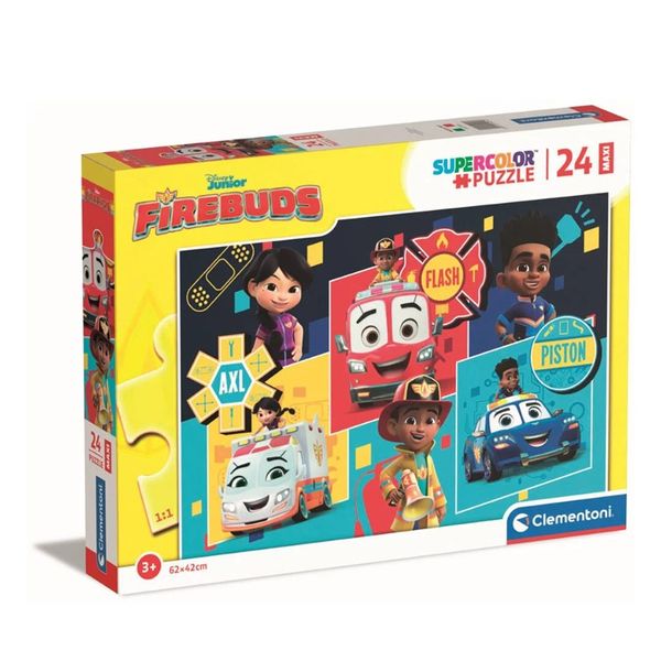 Clementoni (3X48) Pieces Puzzle Disney Firebuds