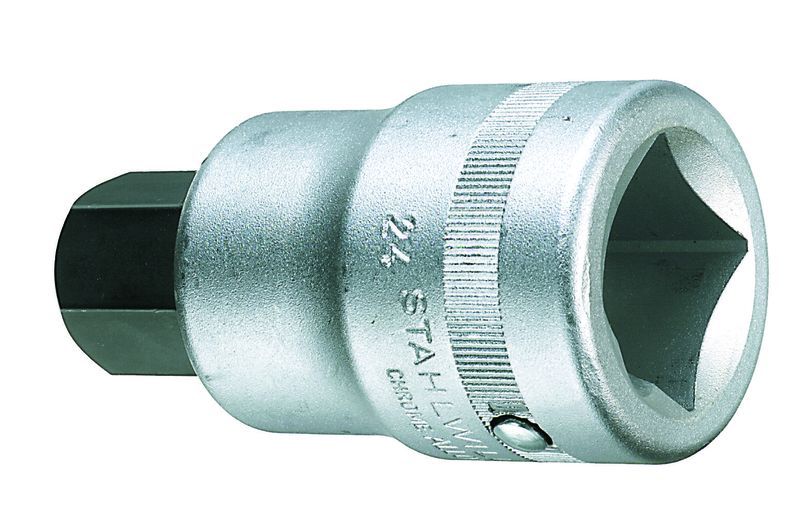 Stahlwille Sockets Allenkey 1 InchDR 64 - 17mm