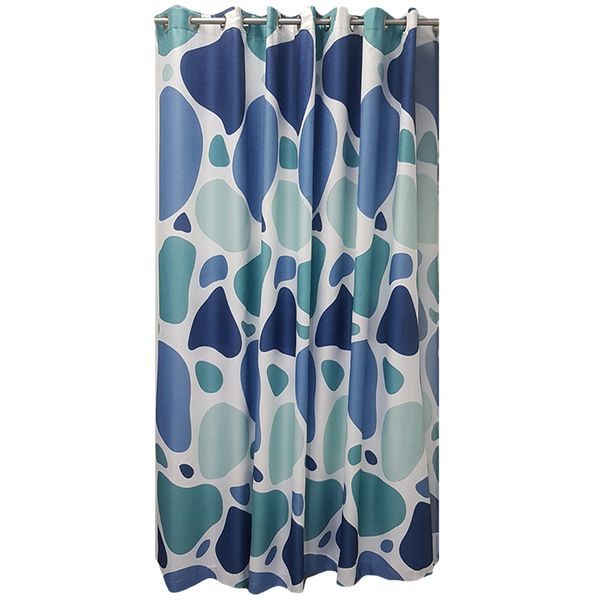 Pebble Blue Curtain - Lined -Eyelet image