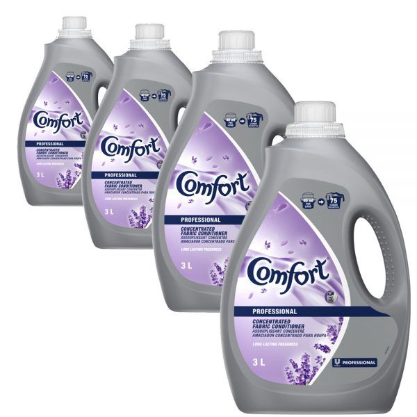 Comfort Professional Concentrated Fabric Conditioner Lavender - 4 x 3L