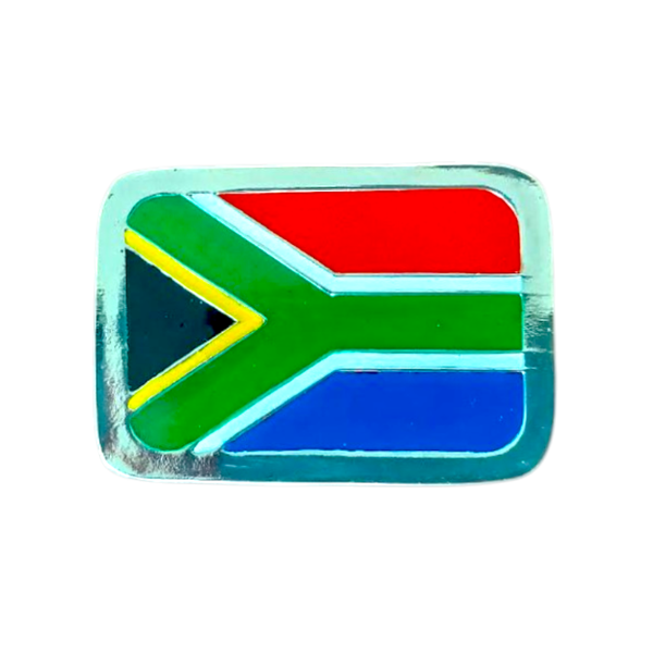 SA Flag Belt Buckle