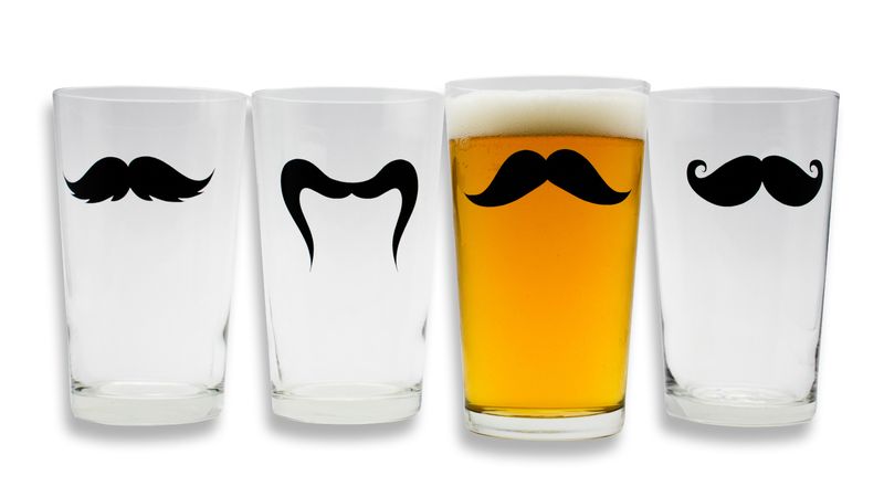 Clink - Moustache Draught Set
