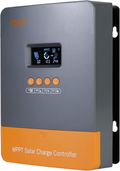PowMr 60A MPPT Solar Charger Controller 12-48V Max PV 160VDC