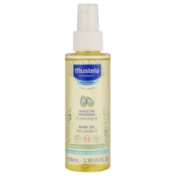 Mustela Baby Oil 100ml x 2