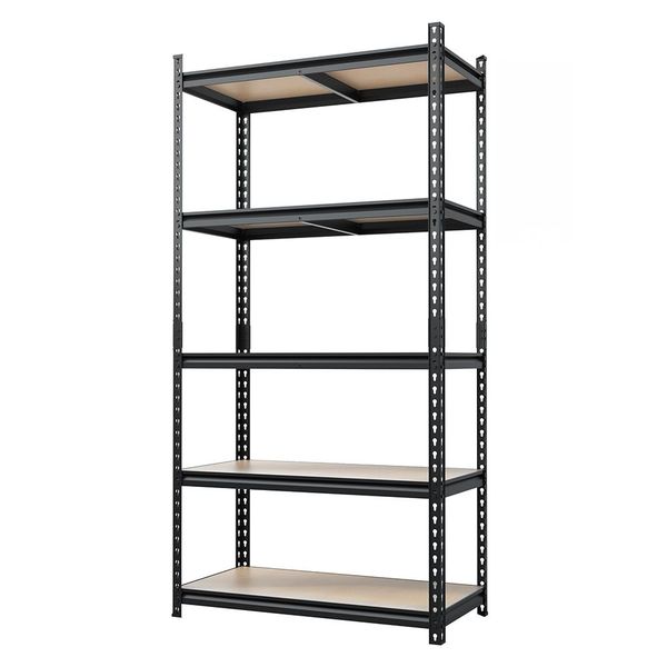 Heavy Duty 5-Tier Steel Shelving Unit 500kg