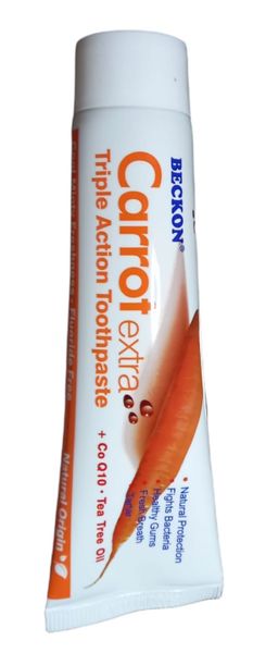 Beckon- Carrot Extra Triple Action Toothpaste