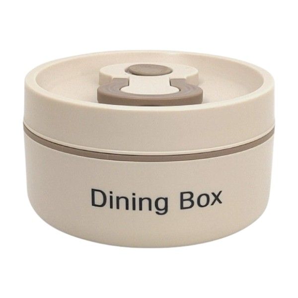 304 Stainless Steel Insulated Japanese Lunch Box - Beige