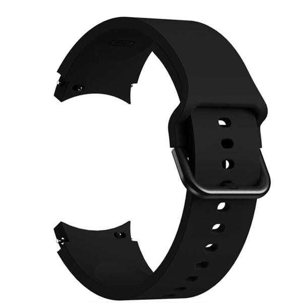 Silicone Watch Strap Compatible with Samsung Galaxy Watch 4/5/6/7 - 2 Pack