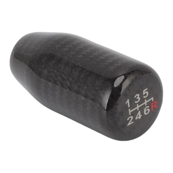 Carbon Fiber Gear Shift Knob Cover with 3 Adapters