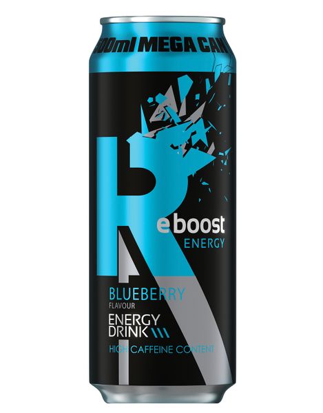 Reboost Energy Blueberry 24 x 500ml Can