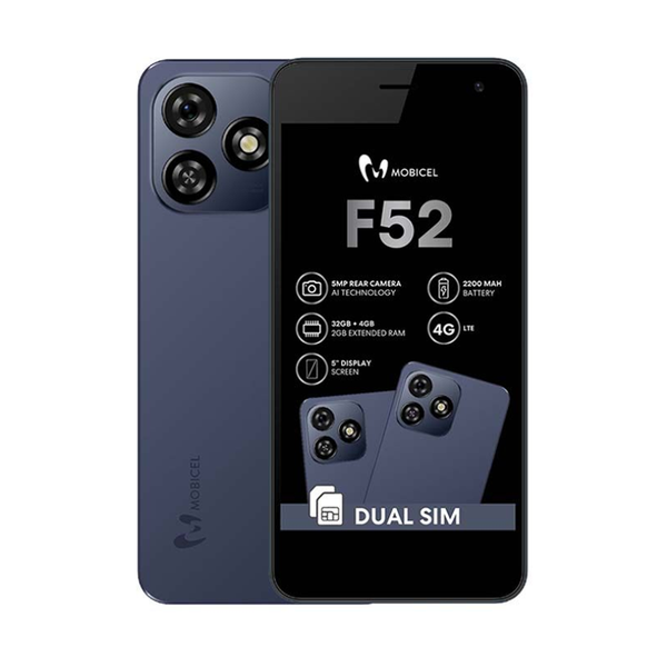 Mobicel F52 4G 32GB Network Locked - Grey