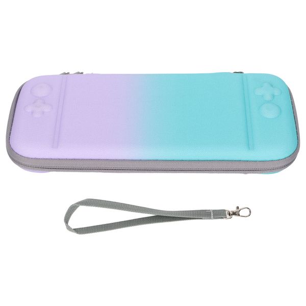 Gradient Storage Bag Compatible with N Switch Green Purple