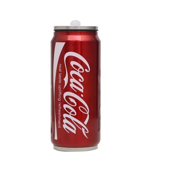 Vacuum Cup Retractable Straw Coca Cola Bottle