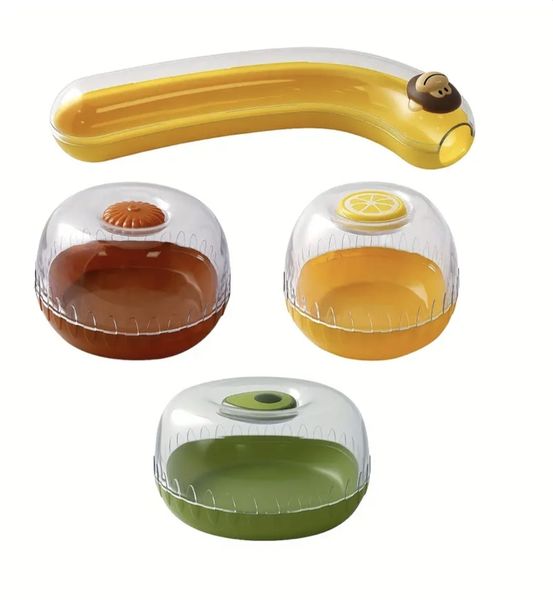 Fruit &amp; Veg Storage Containers - 4Pieces