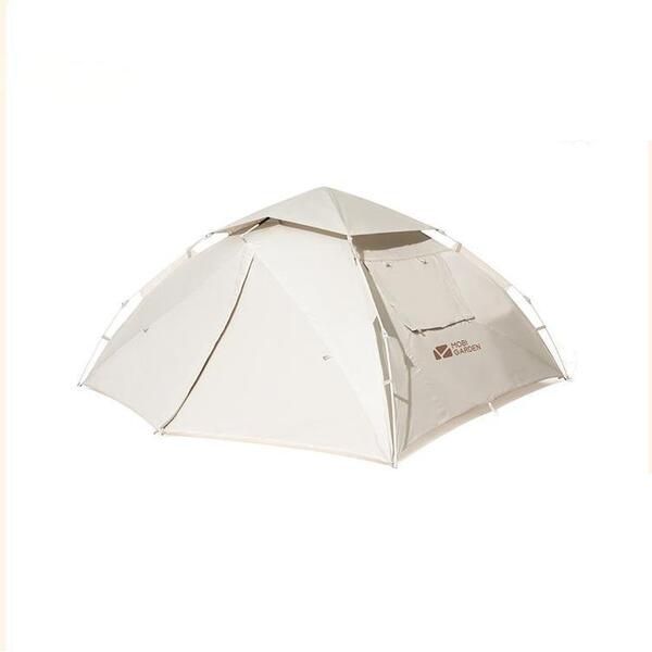 Mobi Garden Dome Camping Tent for 4 People, Waterproof, UV-Blocking Outdoor
