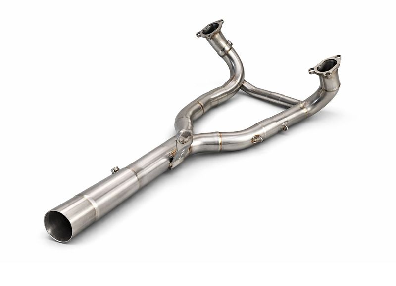 GPR Exhaust Stainless De-Cat Header Compatible with all BMW R1300GS Models