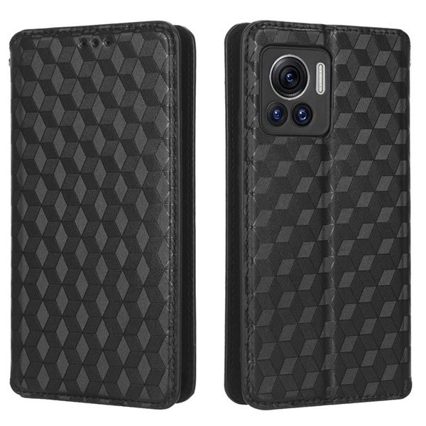 Flip Cover Compatible With Motorola Moto X30 Pro Shockproof Leather Cover