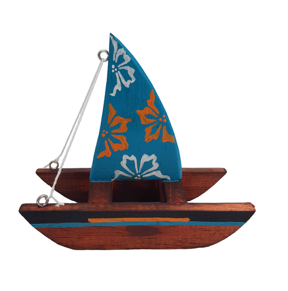 Sail Boat Wood (17 x 13cm)
