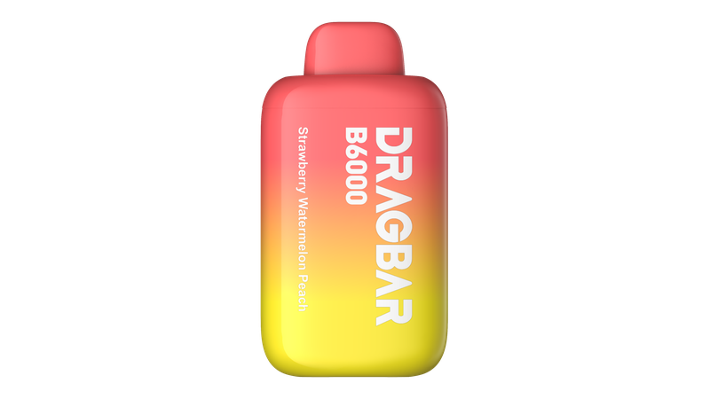 DRAGBAR B6000 - 6000 Puffs Strawberry Watermelon Peach 50mg