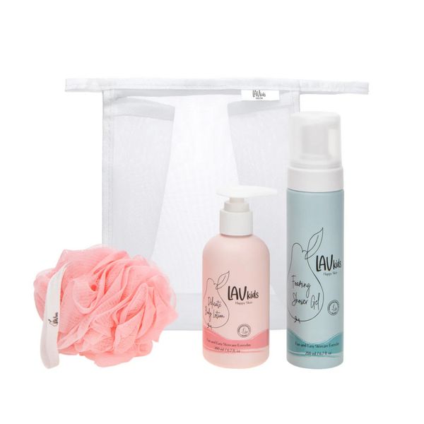 Lav Kids Delicate Bodycare Bundle with Accessories