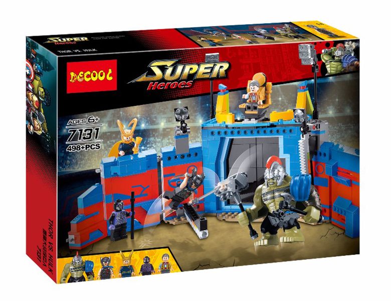 G4A - Super Heroes - Decool 7131 - Thor vs. Hulk
