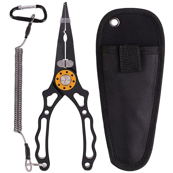 Camping Multifunctional Fishing Pliers With Case