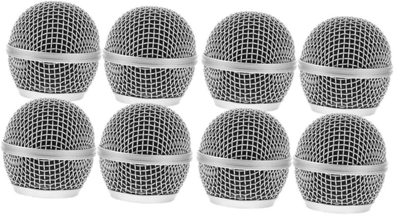 Metal Mesh Grille Replacement Windscreen for Microphone, Easy Installation
