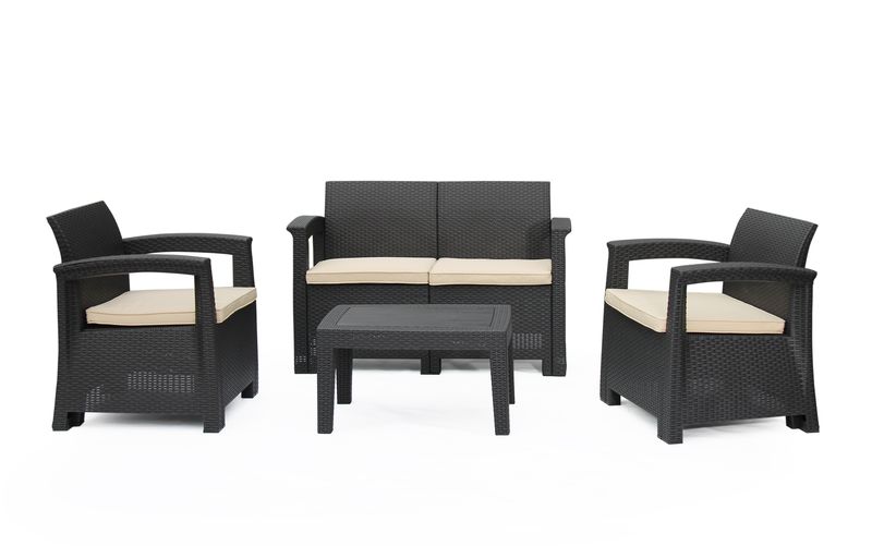 Finery - Bondi 4 Piece Patio Set