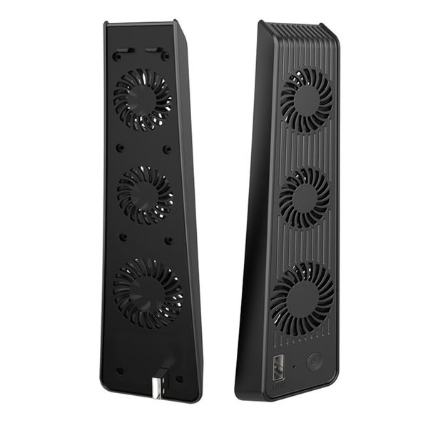 USB Cooling Fan Compatible with PS5 External 3-Fan Cooler for PlayStation 5 Console