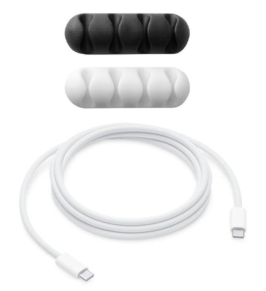 240W USB-C to USB-C 2M Cable &amp; Organizer Compatible with iPhone 15/16Series